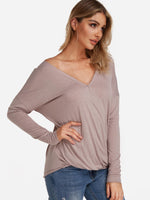 OEM Ladies Khaki T-Shirts