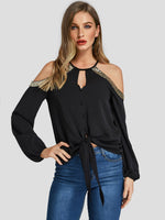 ODM Ladies Long Sleeve Blouses