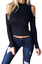 OEM Ladies Black T-Shirts