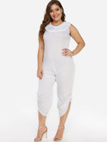 OEM Ladies White Plus Size Bottoms