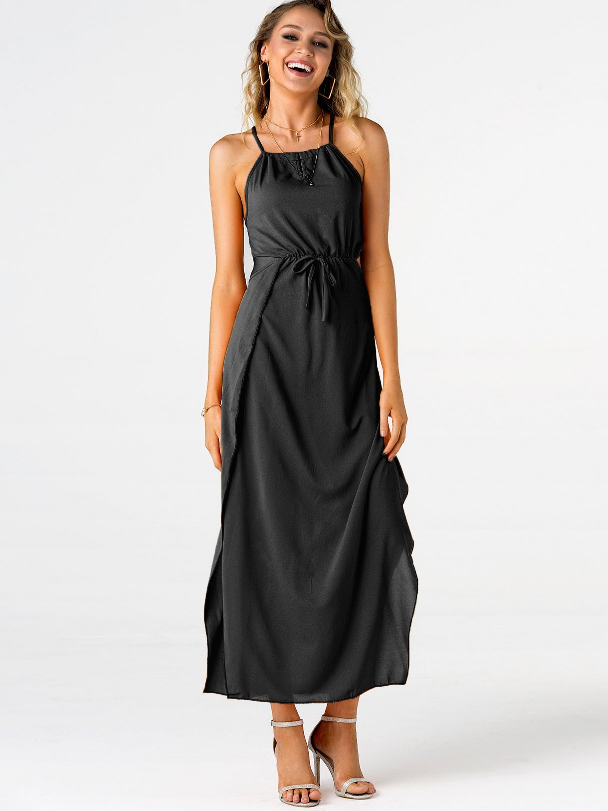ODM Ladies Sleeveless Casual Dresses
