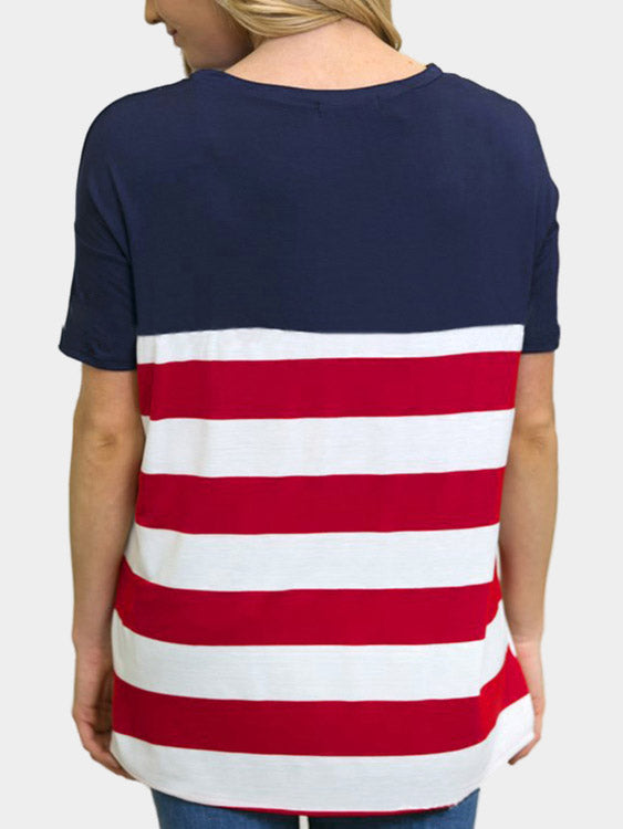NEW FEELING Womens Multi T-Shirts