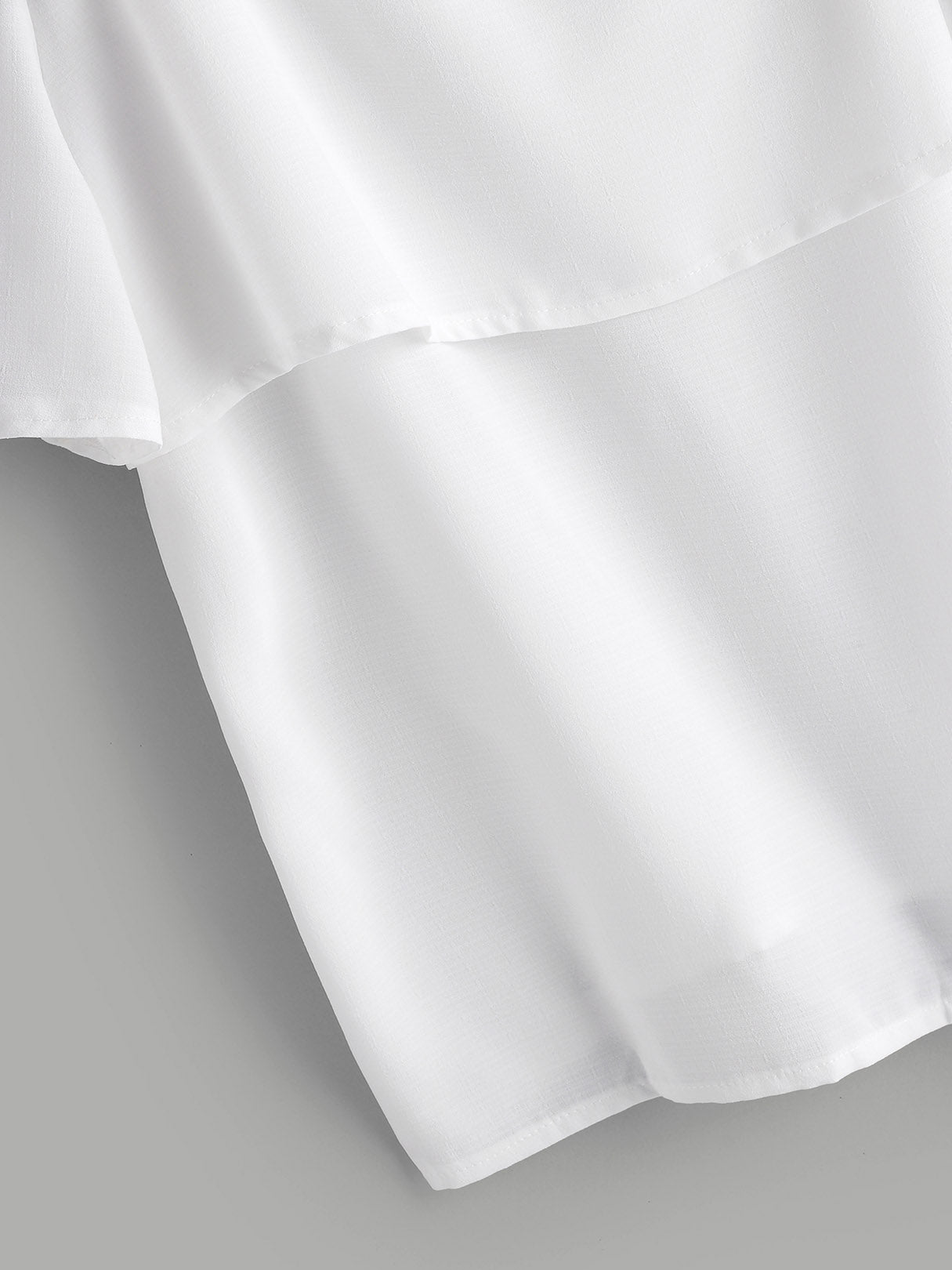 Custom Womens Plus Size White Tops