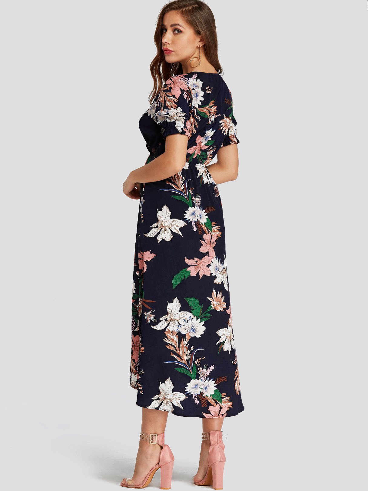 ODM Ladies Short Sleeve Dresses