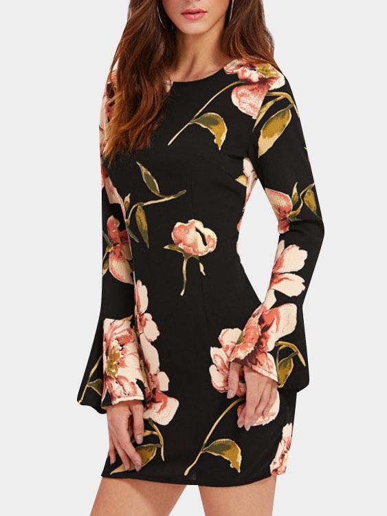 OEM Ladies Black Mini Dresses