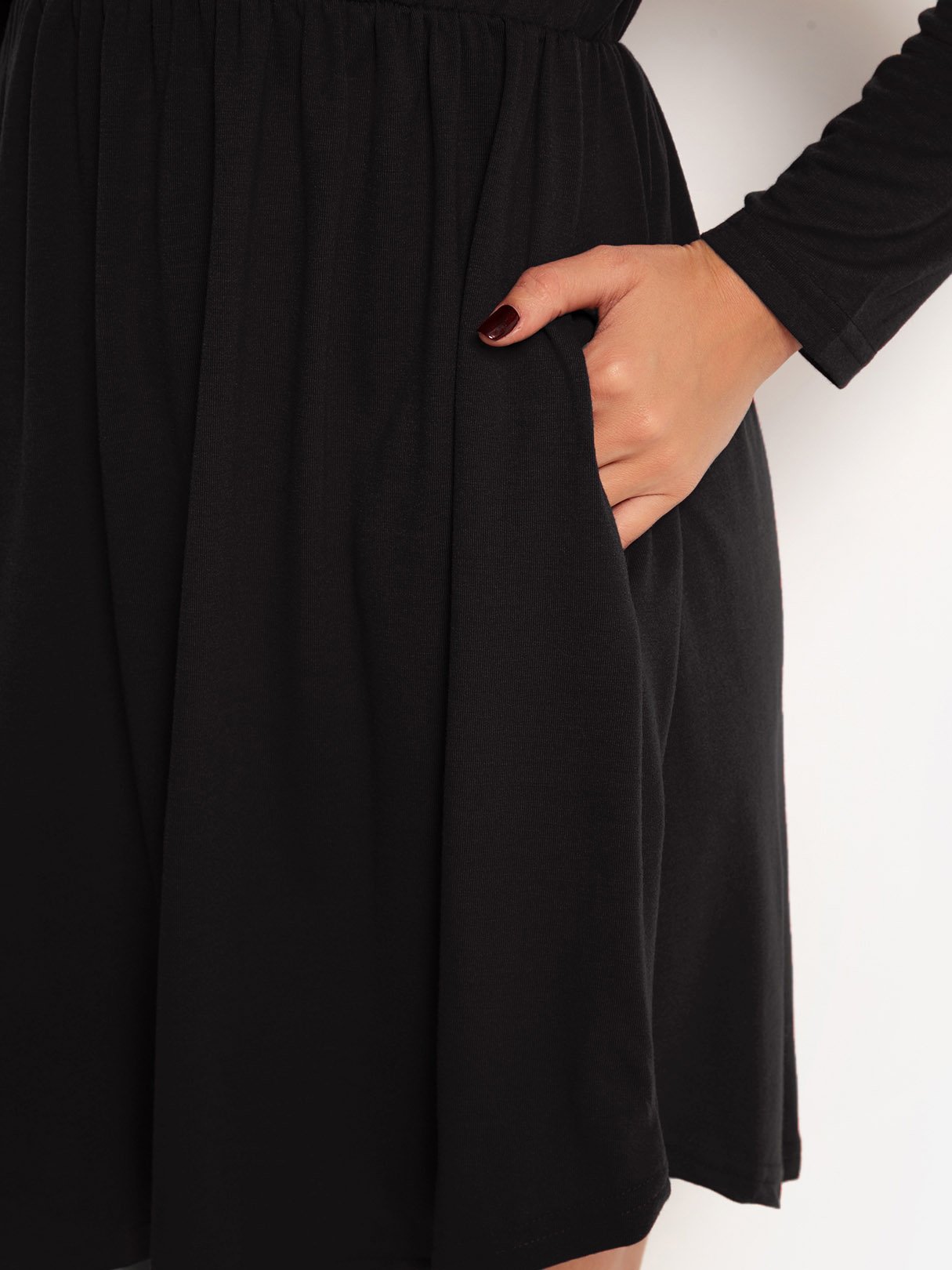 Custom Sheer Long Sleeve Dress