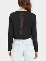 NEW FEELING Womens Black T-Shirts