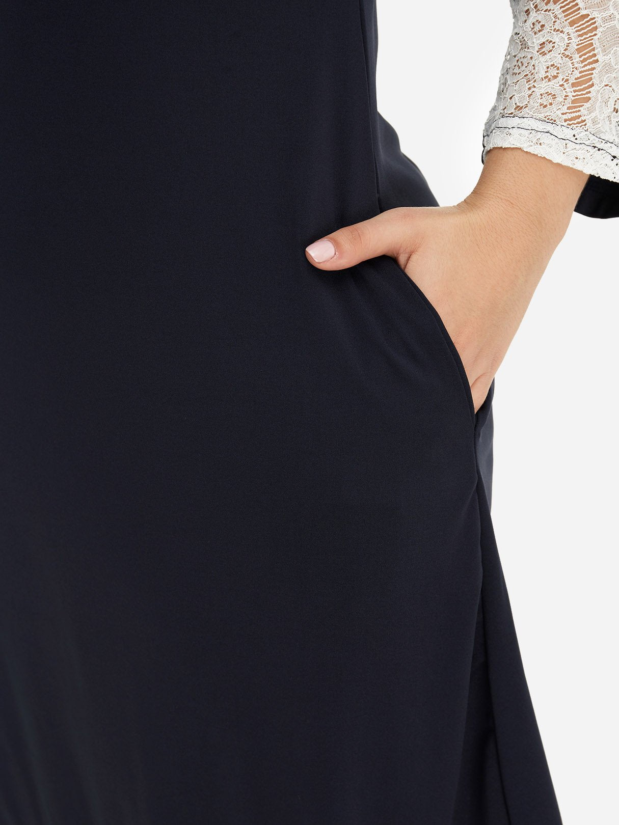 ODM Ladies Long Sleeve Plus Size Dress