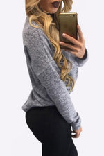 NEW FEELING Womens Grey T-Shirts