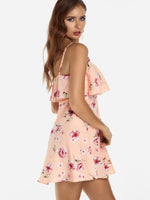 OEM Ladies Pink Mini Dresses