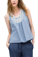 Wholesale Crochet Front Cami Top