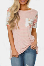 Custom Womens Striped T-Shirts