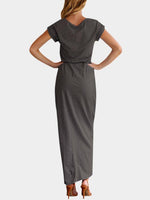 NEW FEELING Womens Grey Maxi Dresses