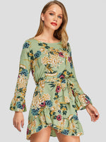 ODM Ladies Long Sleeve Mini Dresses