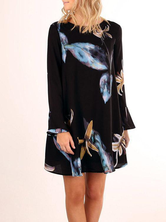 OEM Ladies Black Mini Dresses