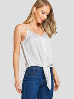 OEM Ladies White Camis