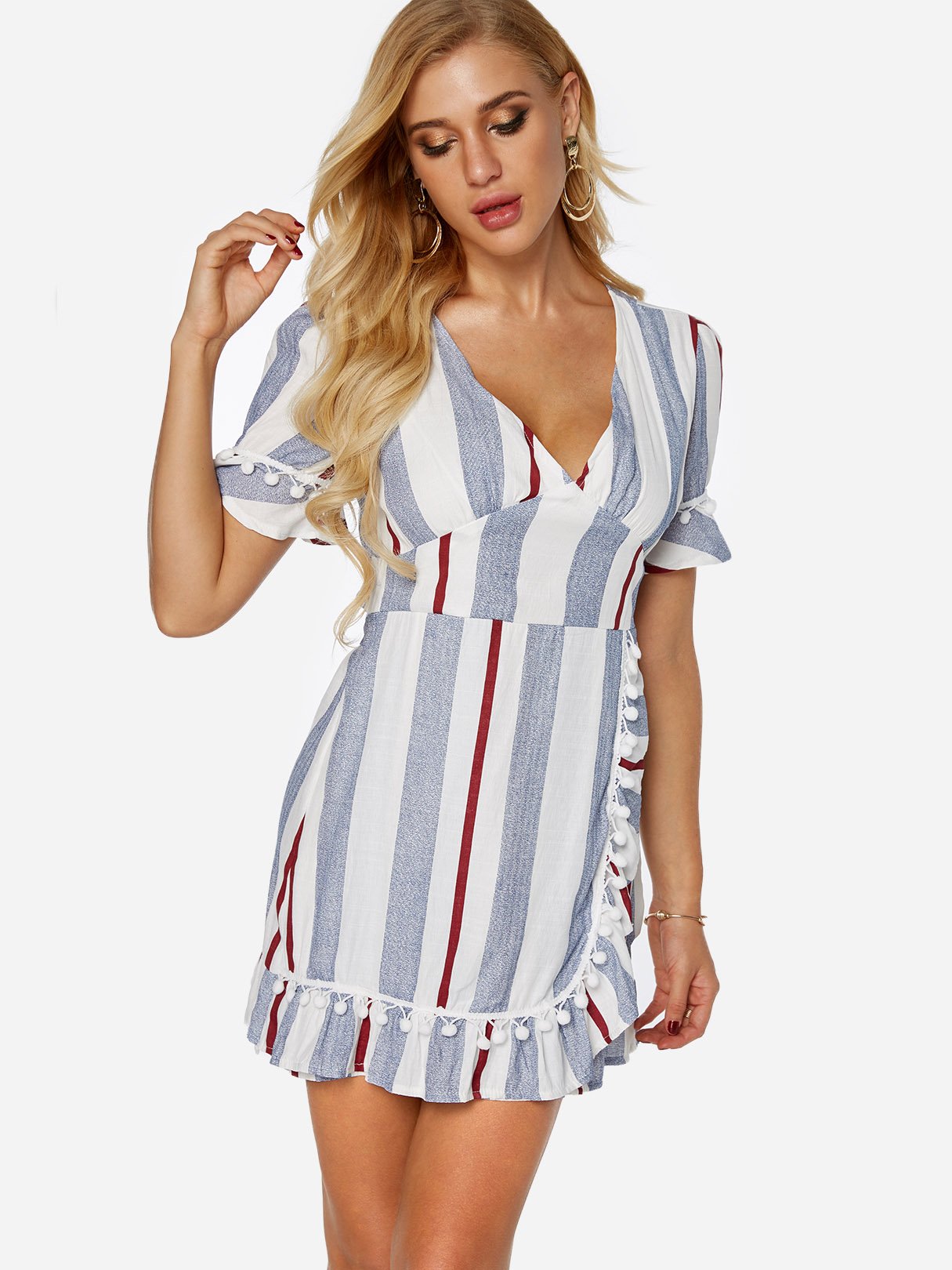 ODM Ladies Short Sleeve Dresses