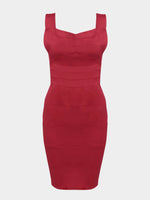 Wholesale Red Sleeveless Mini Dress