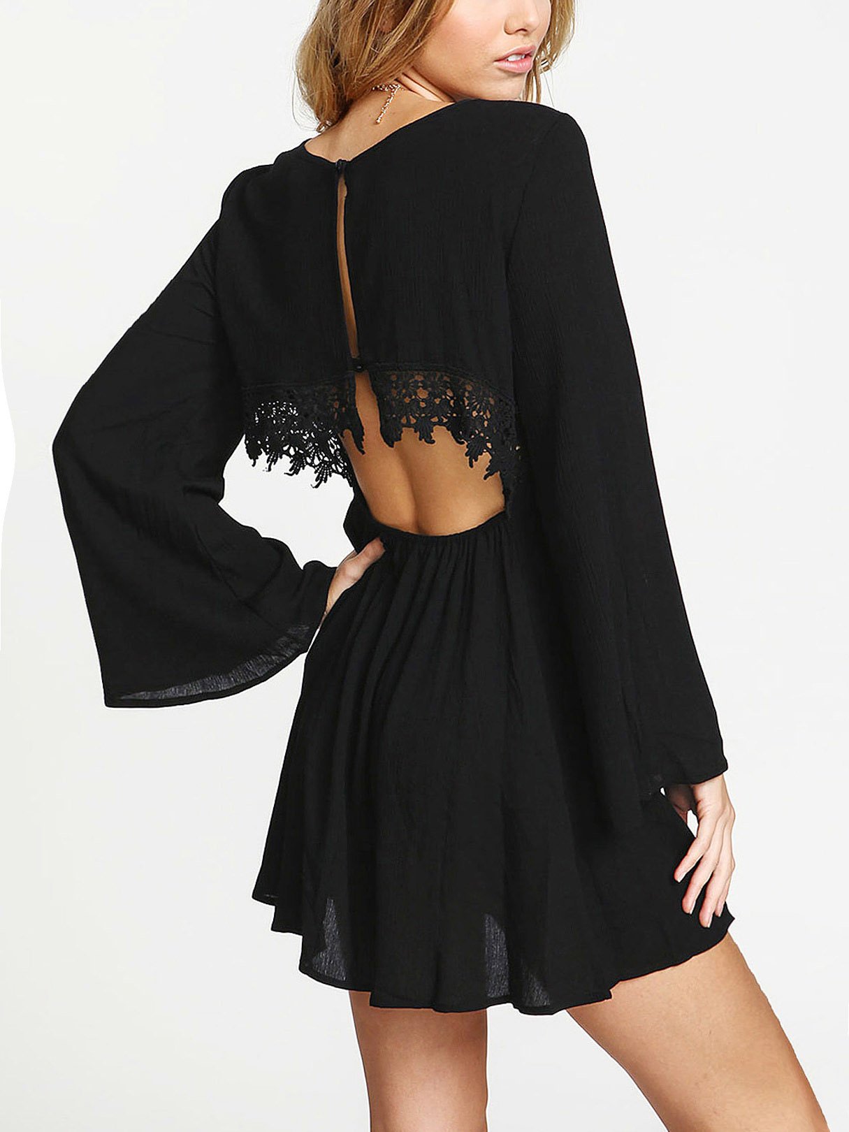 ODM Ladies Long Sleeve Mini Dress