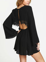 ODM Ladies Long Sleeve Mini Dress