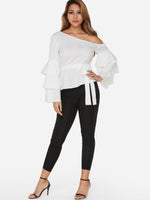 OEM ODM Womens Black Blouses