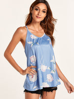 OEM Ladies Sky Blue Camis