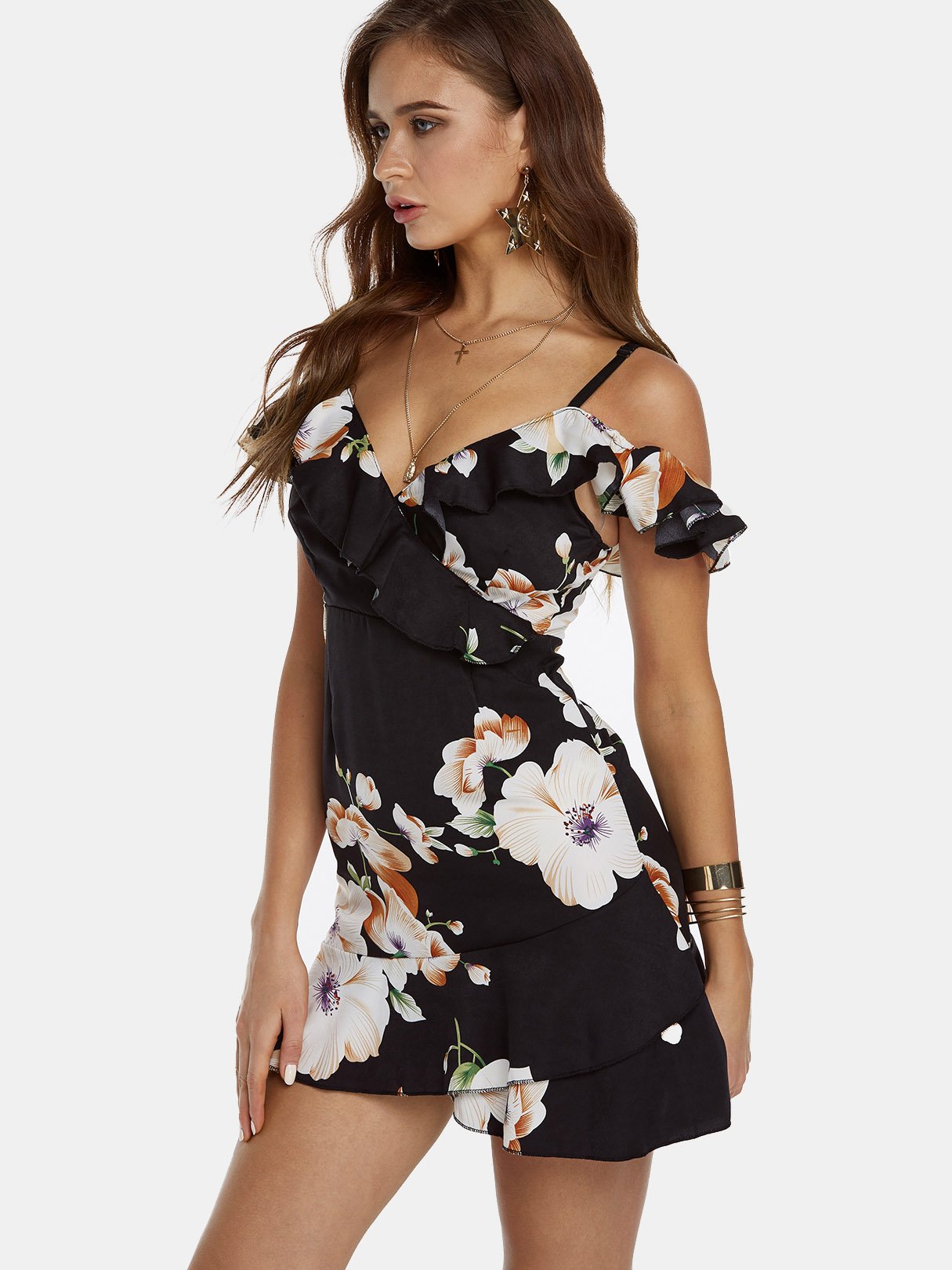 OEM Ladies Floral Floral Dresses