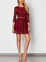 ODM Ladies Half Sleeve Mini Dress