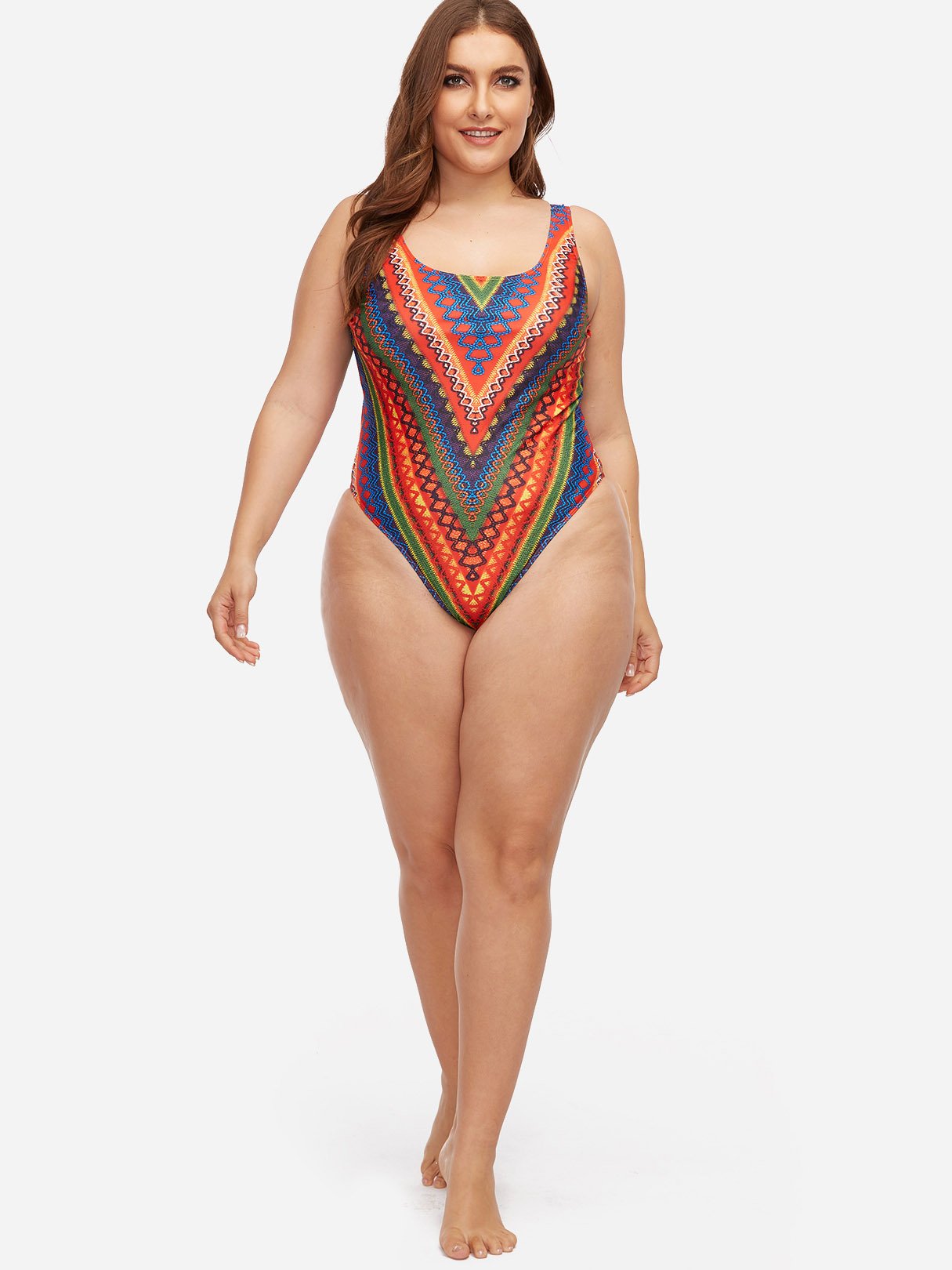 OEM ODM Womens Sleeveless Plus Size Swimwear