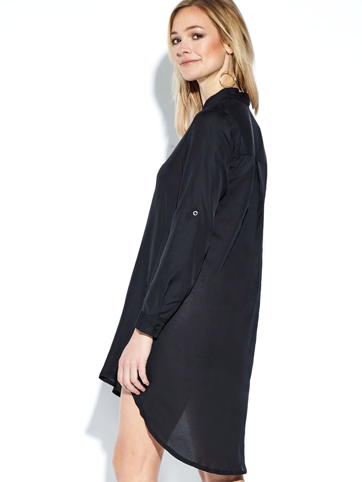 OEM Ladies Black Mini Dresses