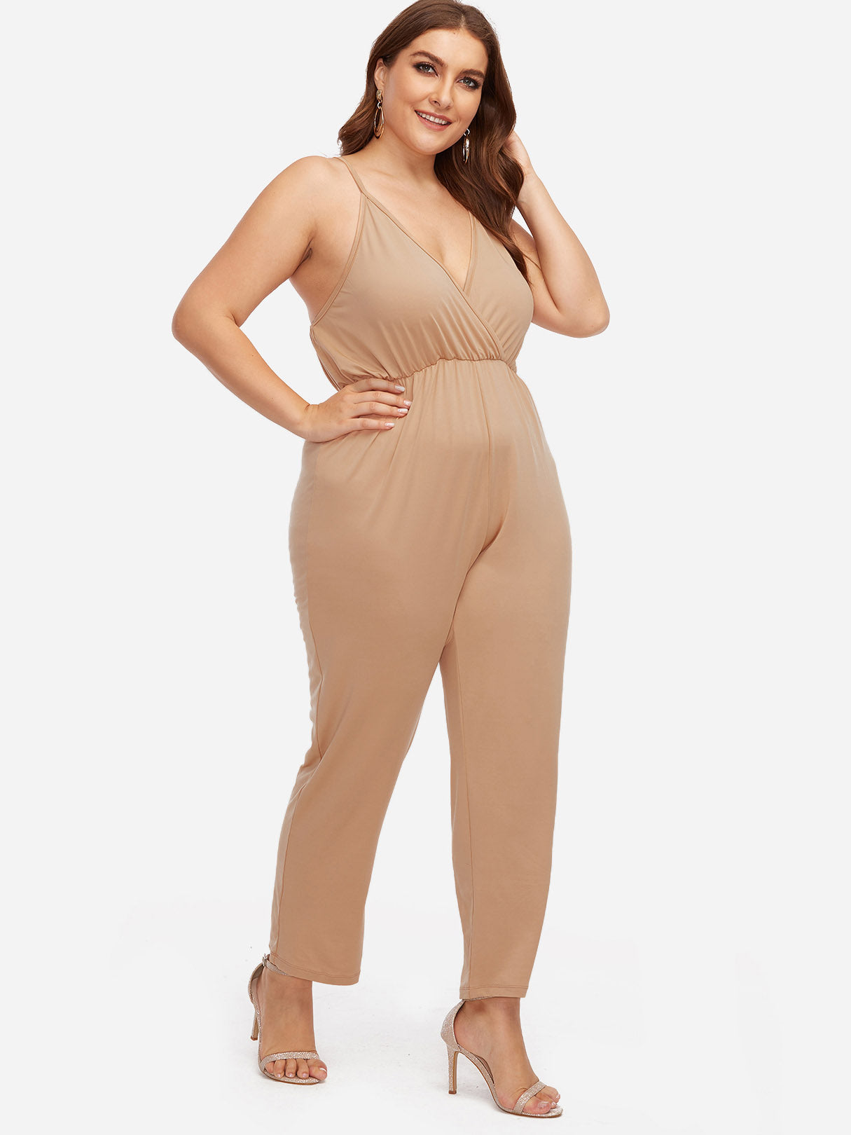 OEM Ladies Khaki Plus Size Bottoms