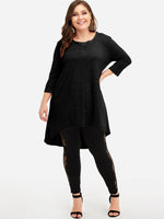 Custom Ladies Plus Size Lace Tops