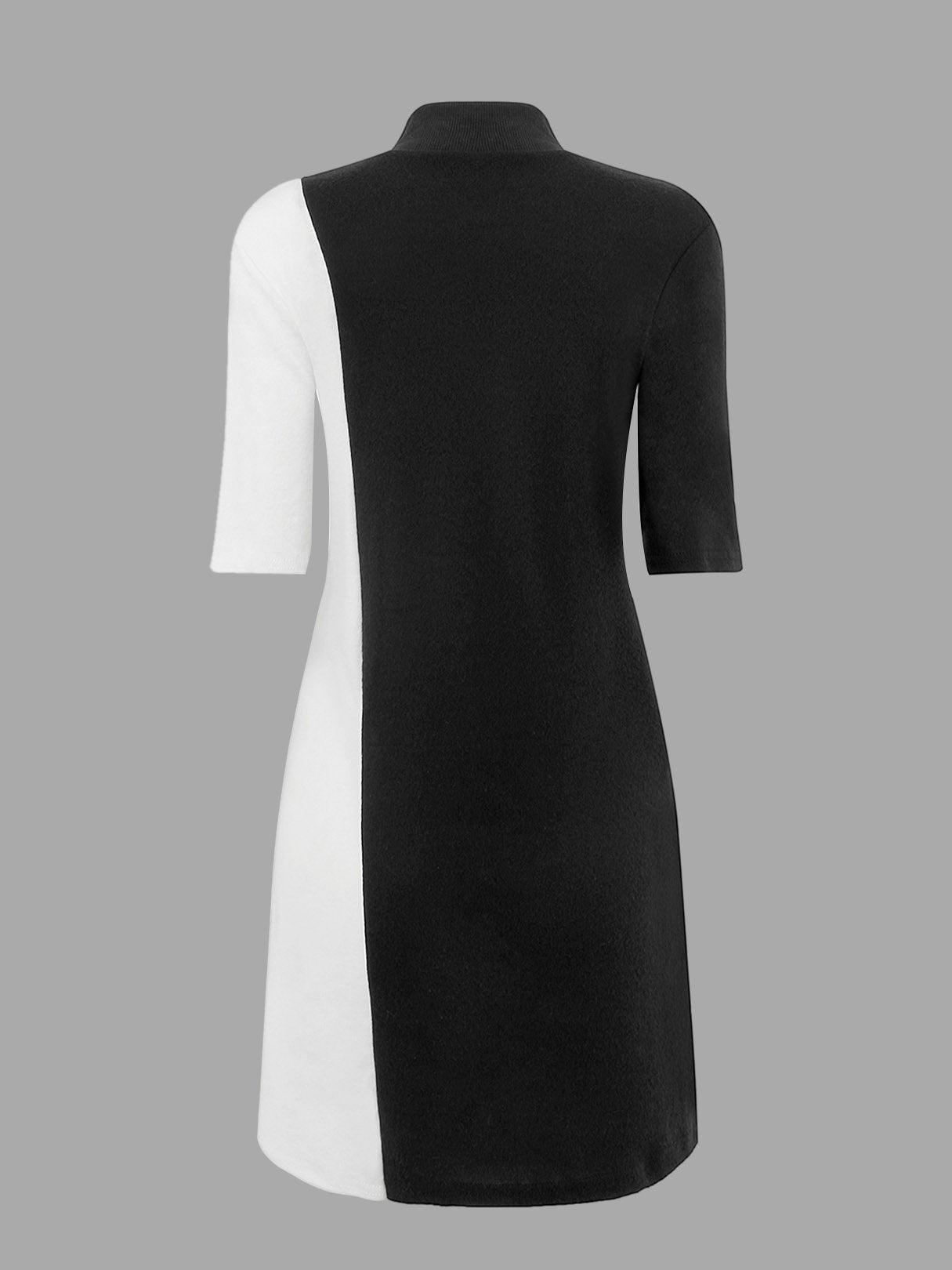 NEW FEELING Womens Black & White Casual Dresses