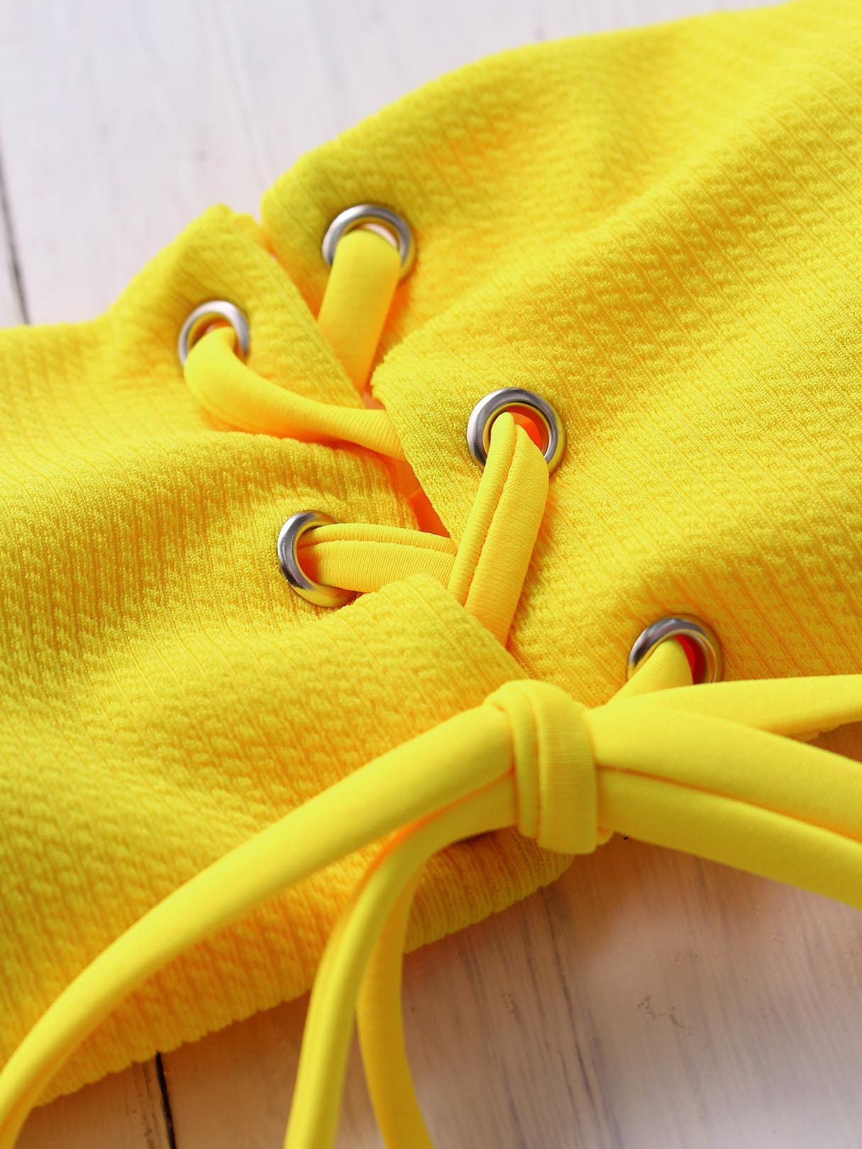 OEM Ladies Yellow Bikinis