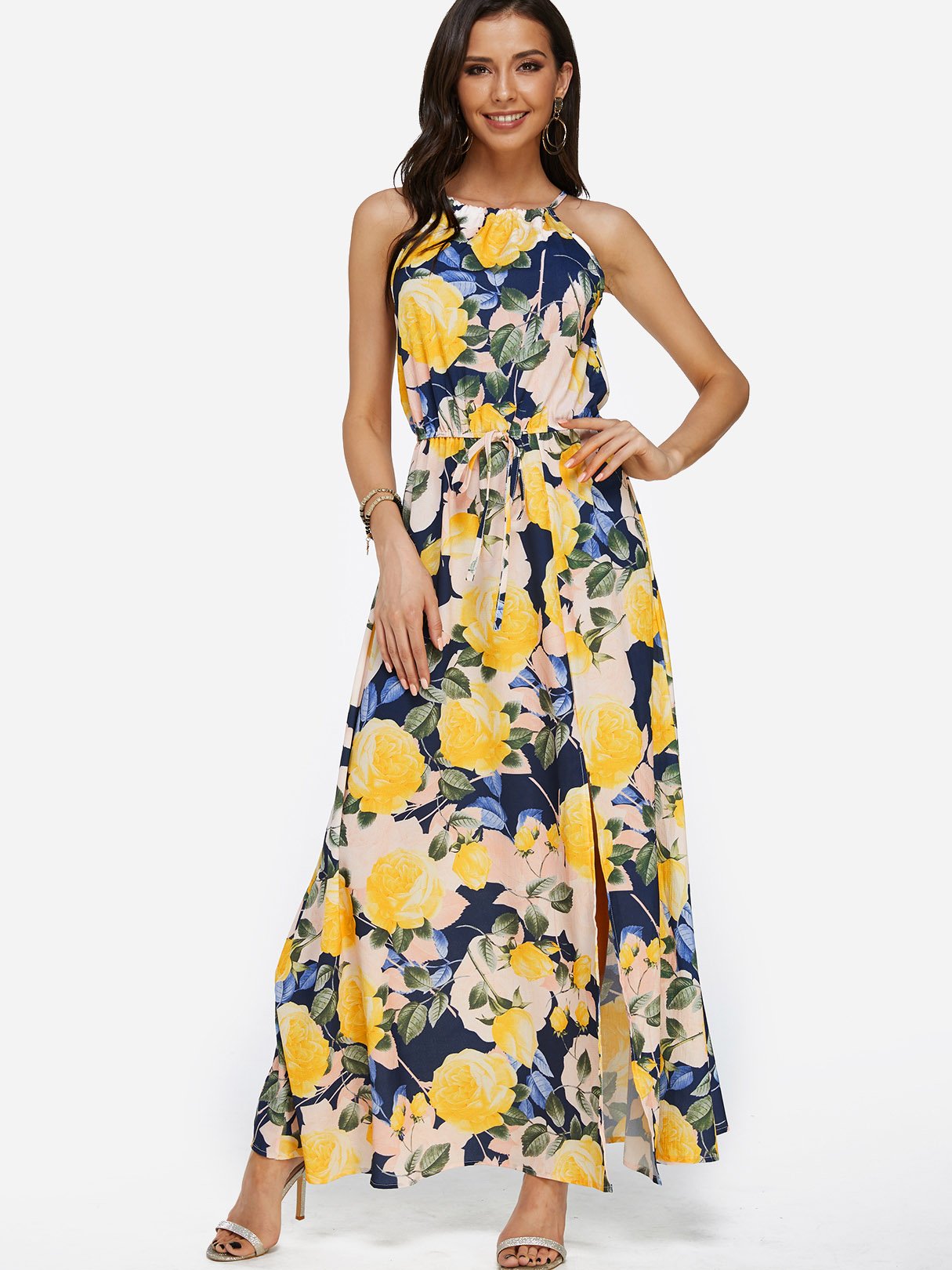 OEM ODM Womens Sleeveless Maxi Dress
