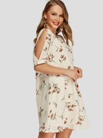 NEW FEELING Womens Apricot Mini Dresses