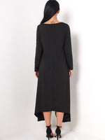 NEW FEELING Womens Black Maxi Dresses