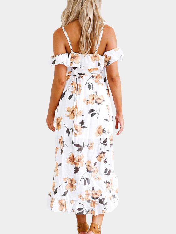 NEW FEELING Womens Multi Floral Dresses
