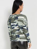NEW FEELING Womens Camouflage T-Shirts