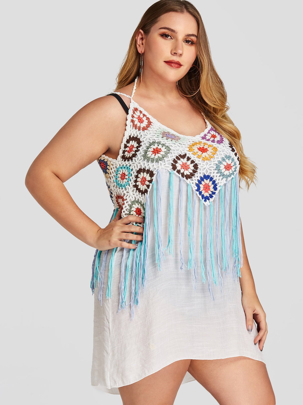 ODM Ladies Sleeveless Plus Size Tops