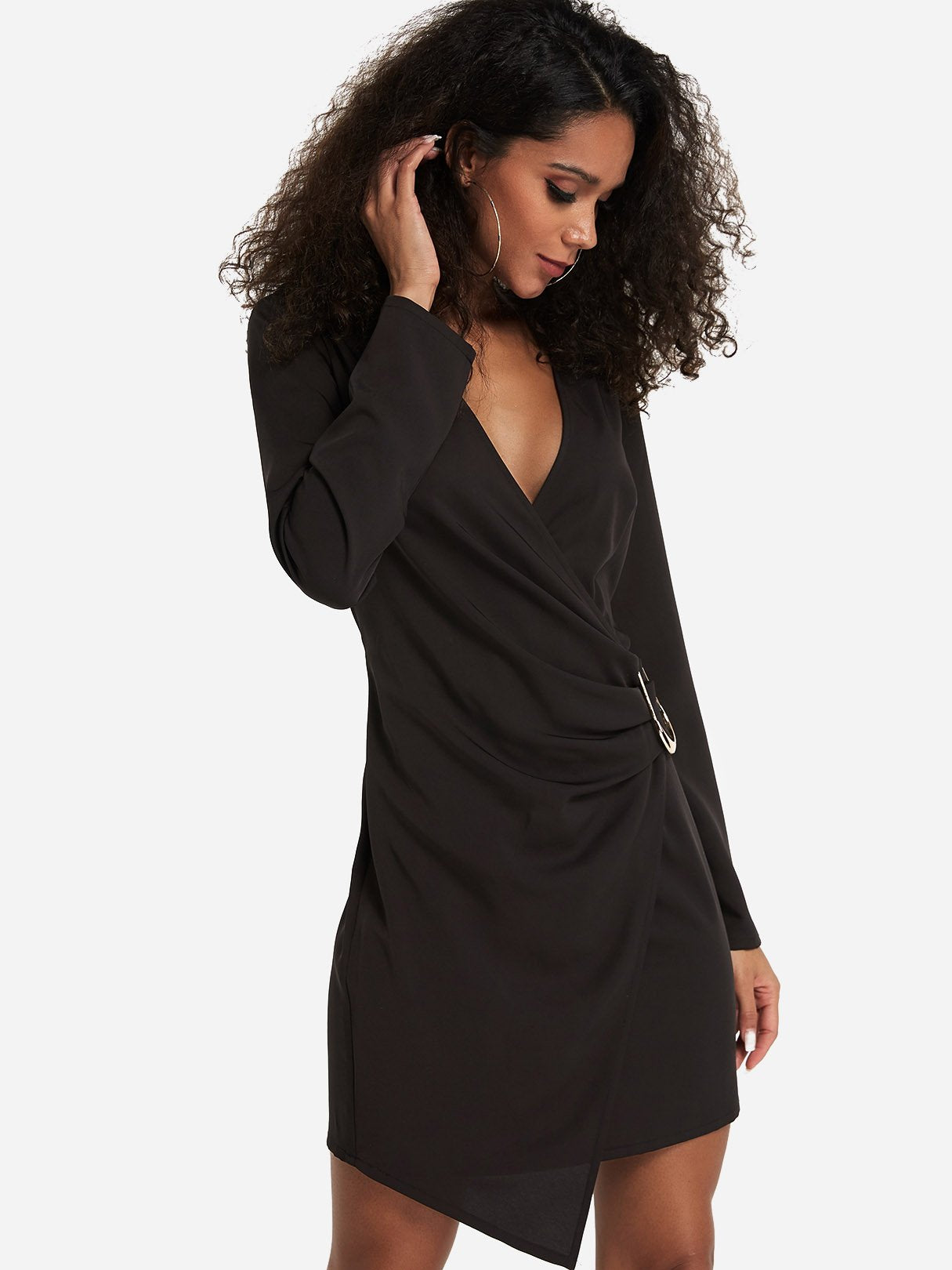 ODM Ladies Long Sleeve Sexy Dress