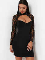 ODM Ladies Long Sleeve Mini Dress
