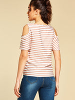 ODM Ladies Short Sleeve Blouses