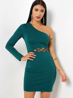 ODM Ladies Long Sleeve Sexy Dresses