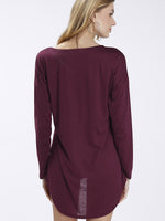 OEM Ladies Burgundy Mini Dresses