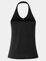 NEW FEELING Womens Black Camis
