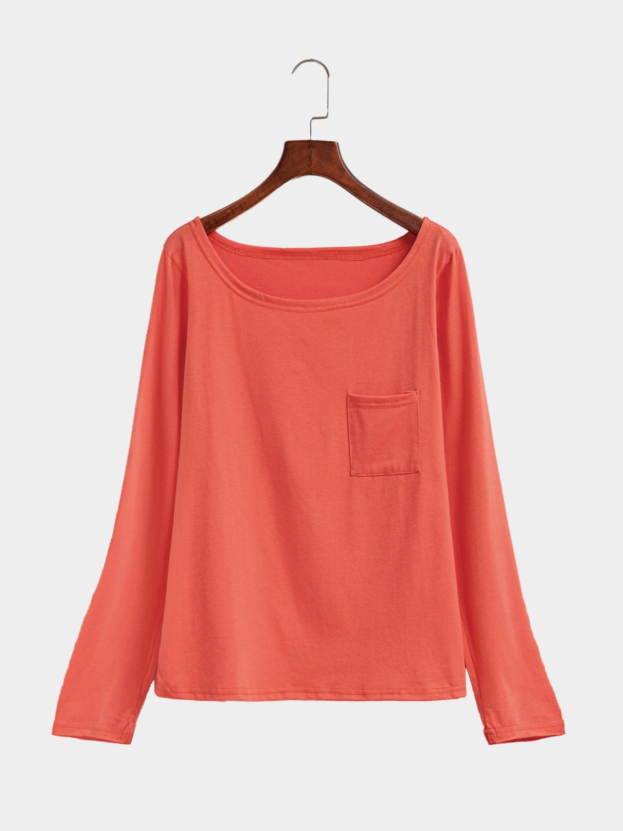 NEW FEELING Womens Red T-Shirts