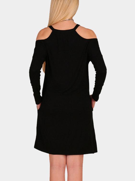 OEM ODM Womens Black Casual Dresses