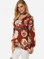 OEM Ladies Burgundy Blouses