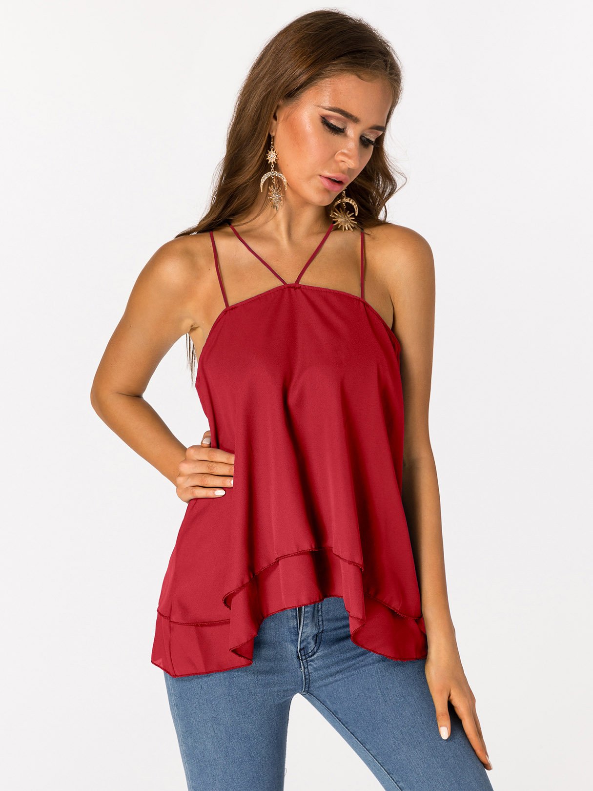 Custom Womens Sleeveless Tank Top
